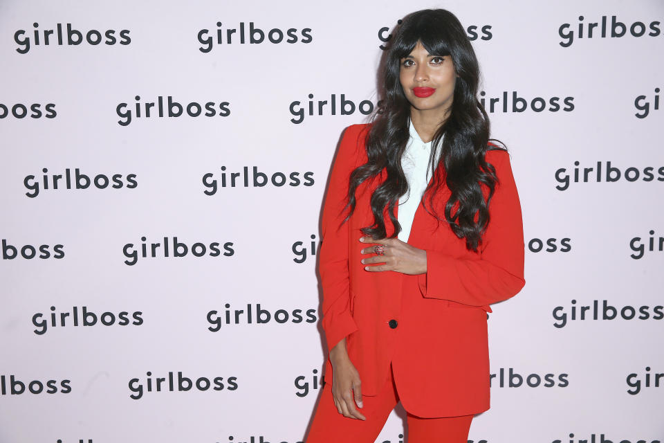 Jameela Jamila is not shy about her feelings when it comes to detox teas. (Photo: Rich Fury/Getty Images for Girlboss)