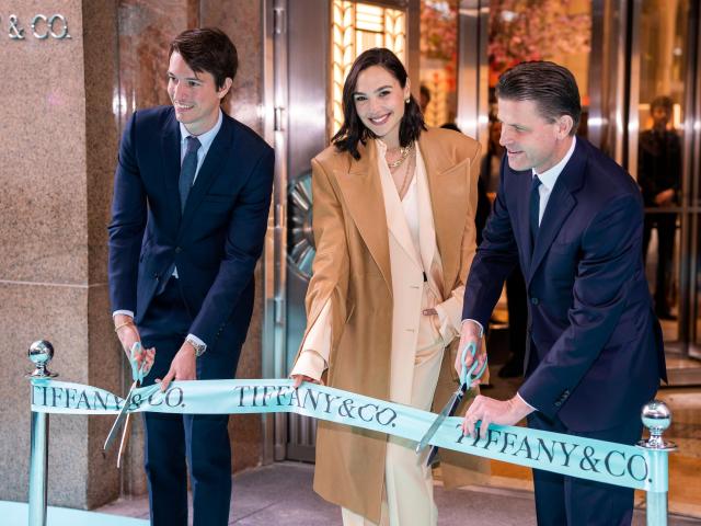 LVMH's Alexandre Arnault, Gal Gadot Unveil Tiffany's Revamped Flagship