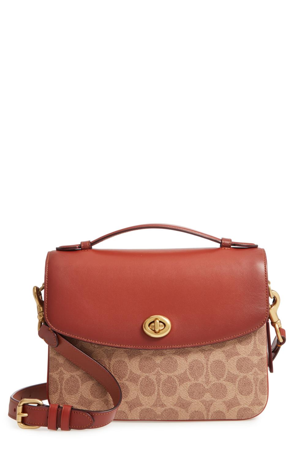 COACH Chaise Signature Canvas & Leather Crossbody Bag