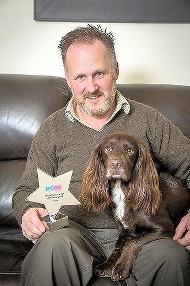 Spaniel given bravery award