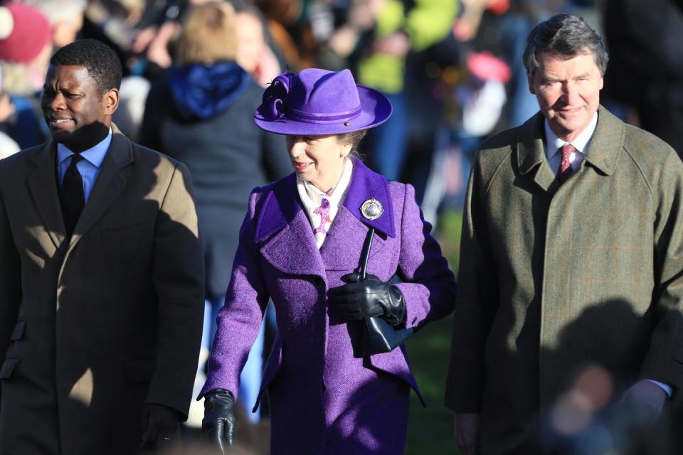 Princess Anne and Sir Timothy Laurence