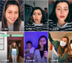 Comme bon nombre de stars de TikTok, Rose Thr était une ancienne habituée de musical.ly, et est une spécialiste des vidéos de playback. La jeune femme adore relever les défis populaires de la plateforme et se met régulièrement en scène avec ses proches © Capture d'écran TikTok