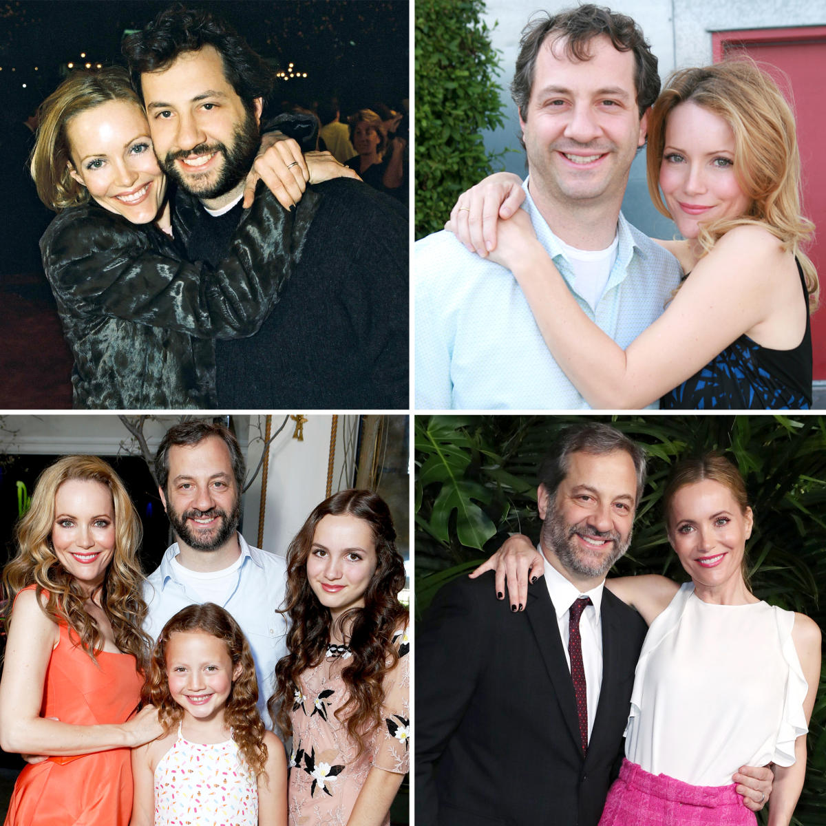 Iris Apatow and her dad Judd Apatow attend the Los Angeles Lakers