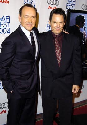 Kevin Spacey with Dodd Darin, Bobby's son, at the 2004 AFI Film Fesitval premiere of Lions Gate Films' Beyond the Sea