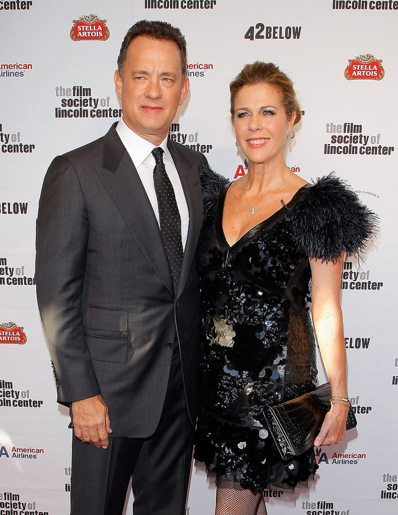 36th Film Society Of Lincoln Center's Gala Tribute 2009 Tom Hanks Rita Wilson