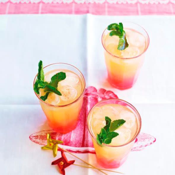 <p>An easy non-alcoholic cocktail – using a secret shop-bought ingredient …<br><br><strong>Recipe: <a href="https://www.goodhousekeeping.com/uk/food/recipes/tropical-teaser" rel="nofollow noopener" target="_blank" data-ylk="slk:Tropical teaser;elm:context_link;itc:0;sec:content-canvas" class="link ">Tropical teaser</a></strong><br></p>