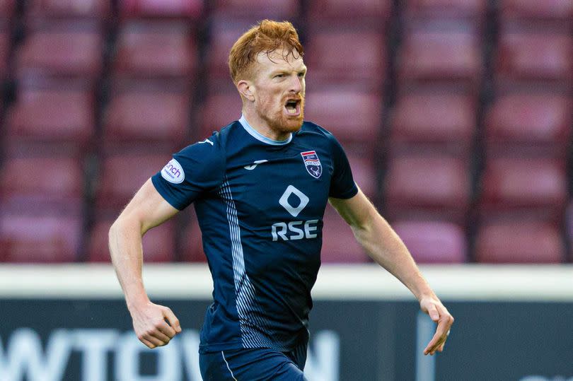 Ross County hitman Simon Murray