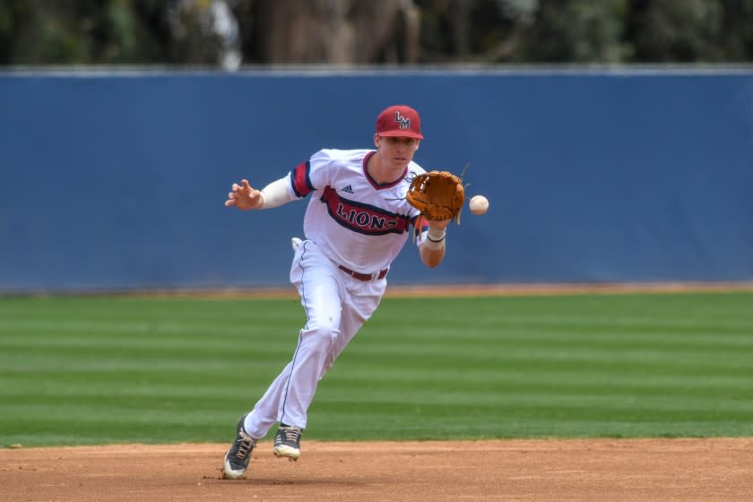 Nick Sogard LMU baseball vs. Saint Mary's - May 20, 2018