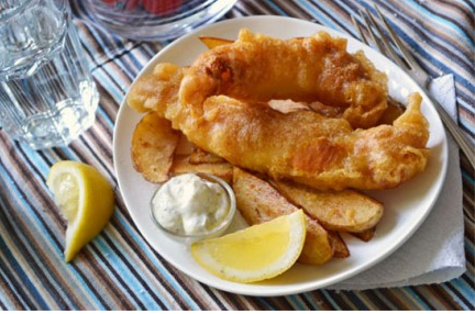 Homemade Haddock Fish & Chips