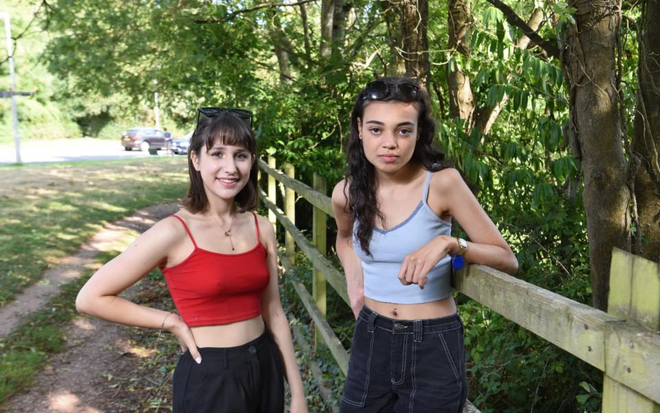 For students like Zuzla and Mia, freshers week looks very different to previous years -  COPYRIGHT JAY WILLIAMS