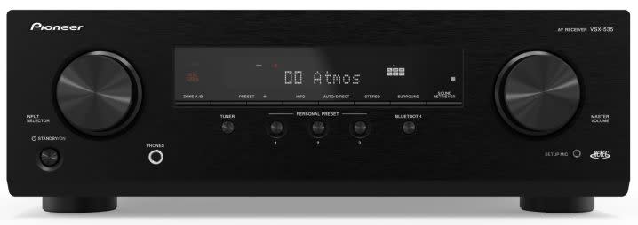 Pioneer VSX-535 AV receiver.