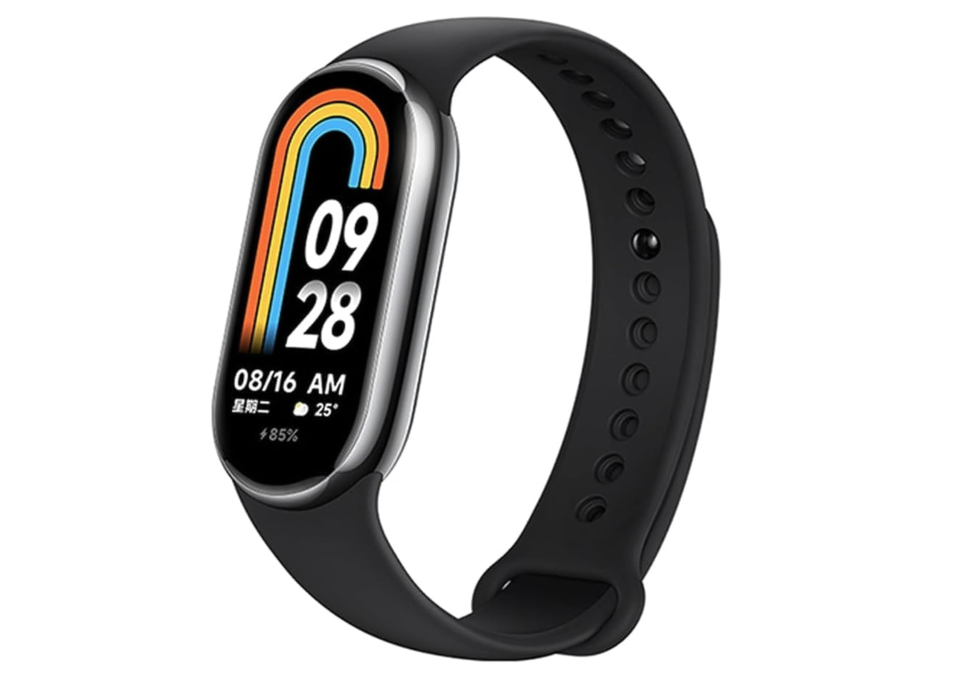 Xiaomi Smart Band 8 Graphite Black. (PHOTO: Amazon Singapore)