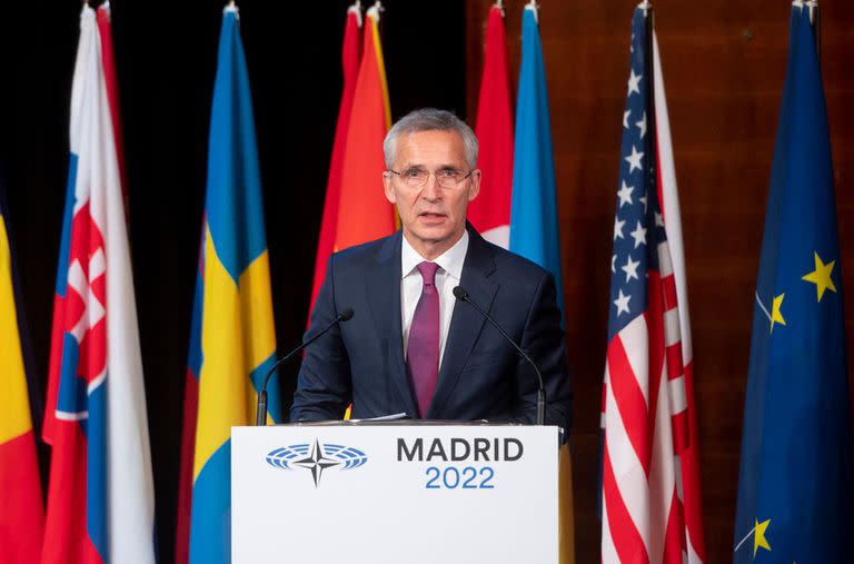 El secretario general de la Organización del Tratado del Atlántico Norte (OTAN), Jens Stoltenberg