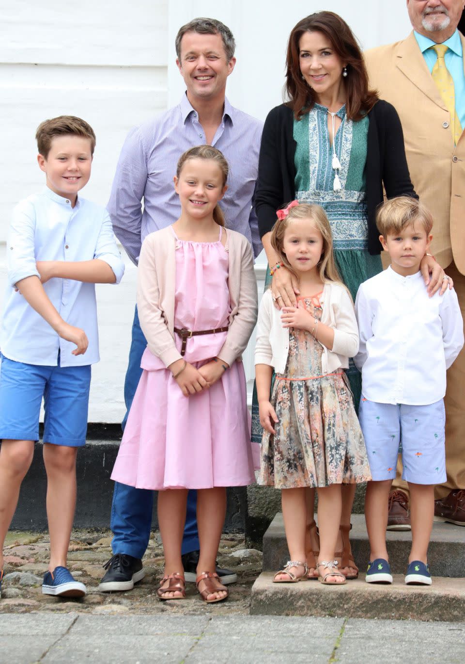 The Royal couple also have son Christian, 11, and daughter Isabella, nine. Source: Getty