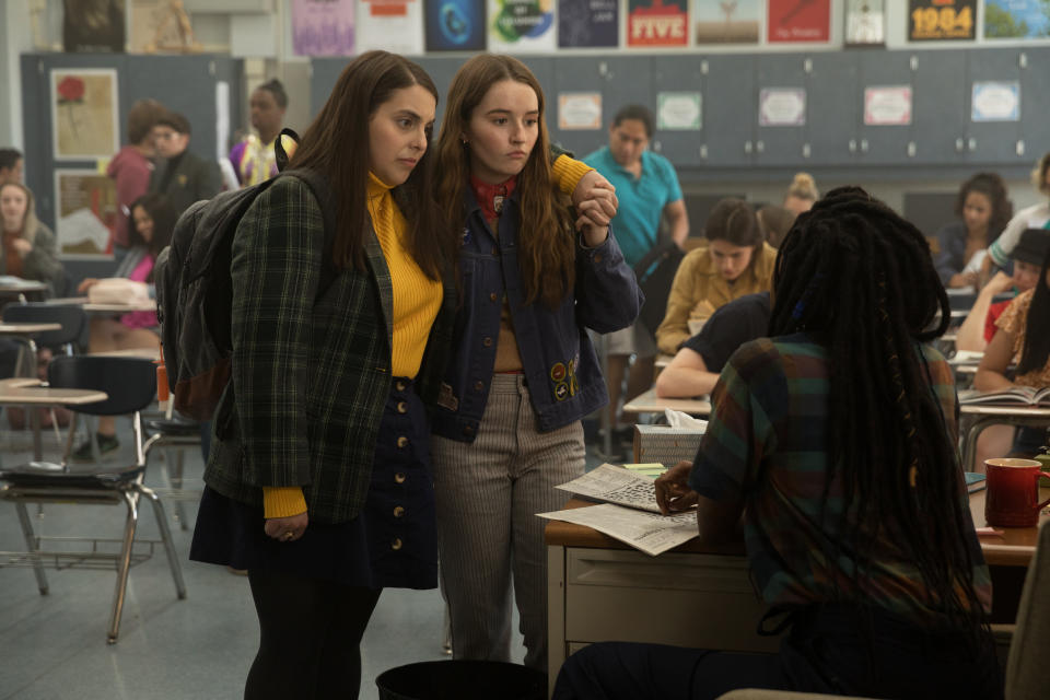 Beanie Feldstein and Kaitlyn Dever in "Booksmart." (Photo: Annapurna Pictures)