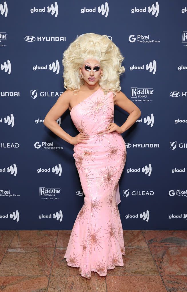 34th annual glaad media awards arrivals trixie mattel