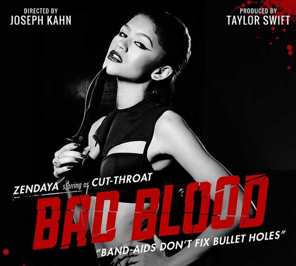 Zendaya as Cut-Throat in 'Bad Blood’