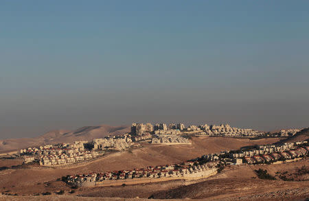 A view of the West Bank Jewish settlement of Maale Adumim is seen near Jerusalem July 25, 2013. REUTERS/Ammar Awad/File Photo