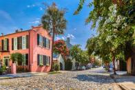 <p>The brightly colored houses, the cobblestone streets, the tall palm trees, the bougainvillea. . . there's so much European charm packed into this small Southern city that you'll feel like you're in Spain or southern France. </p>