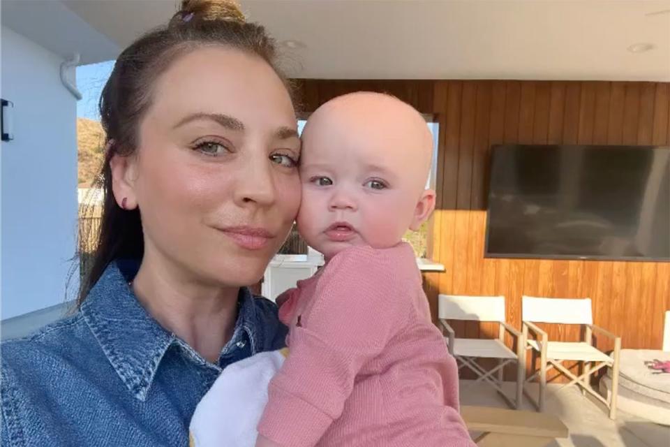 <p>Kaley Cuoco/Instagram</p> Kaley Cuoco and daughter Matilda