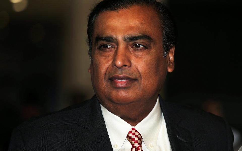 Mukesh Ambani - Francis Mascarenhas  /REUTERS  