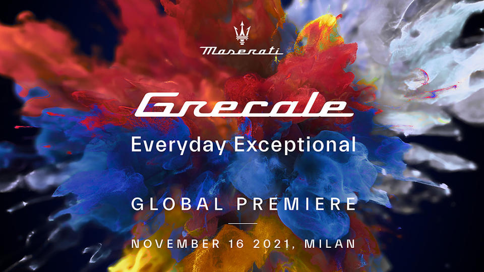 Maserati確認Grecale發表時間點，將於11月16日全球首演。（圖片來源/ Maserati)
