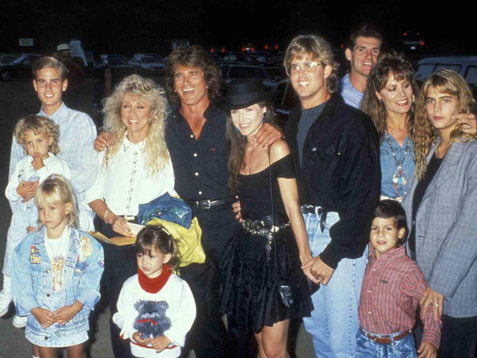 <p>Ron Galella, Ltd./Ron Galella Collection/Getty</p> Michael Landon and his family  attend Third Annual Moonlight Roundup Benefiting Free Arts for Abused Children on July 29, 1989 at Calamigos Ranch in Malibu, California.