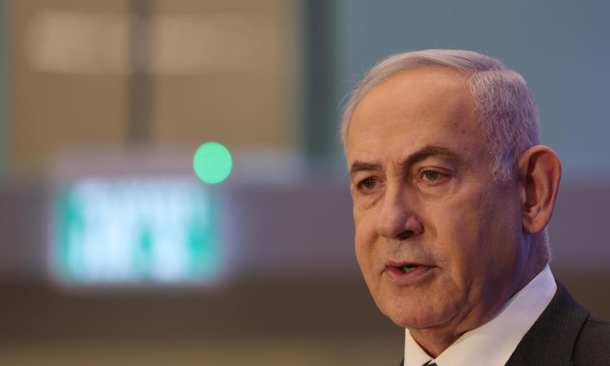 <span>‘I would never do anything to harm or to insult a Jewish person or institution in this country as a means of expressing my contempt for and rage over the actions of Benjamin Netanyahu [pictured] and his far-right coalition,’ writes Tim Miles.</span><span>Photograph: Abir Sultan/EPA</span>