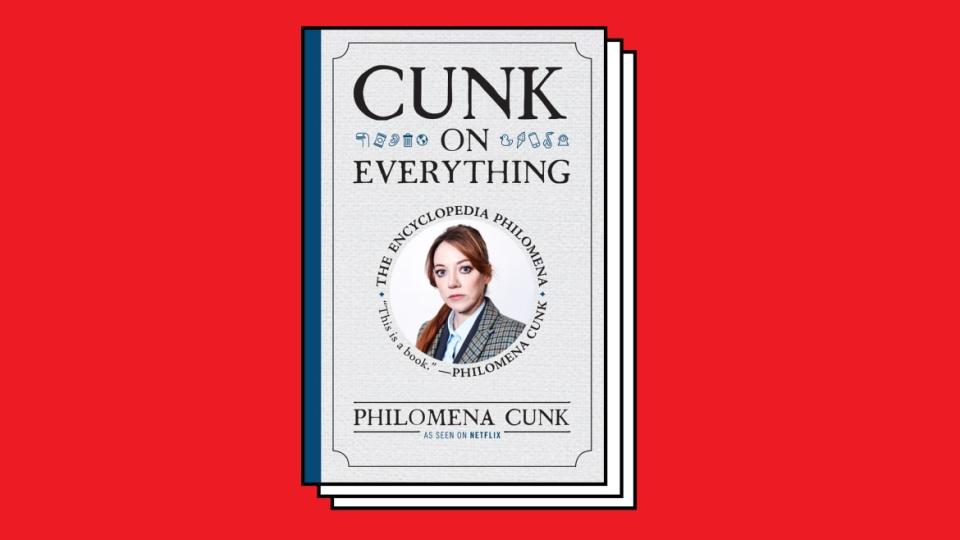 The book cover of Cunk on Everything.