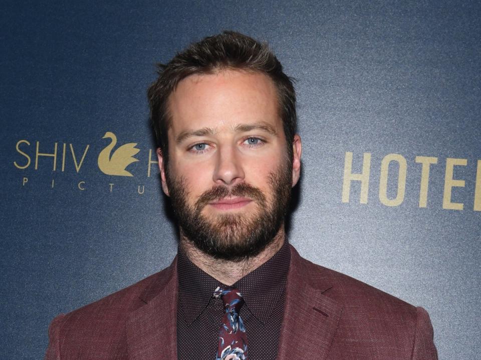 Armie Hammer pictured in 2019 (Getty Images)