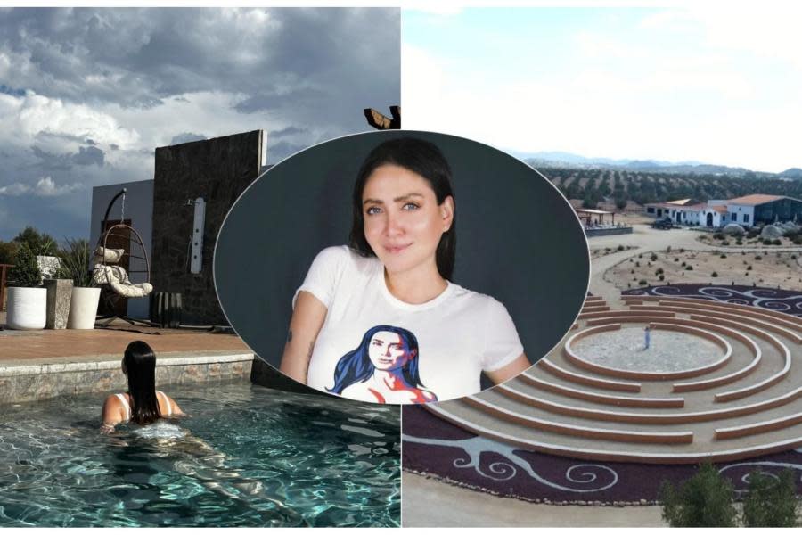 Celia Lora visita Montevalle Health & Wellness Resort en Valle de Guadalupe