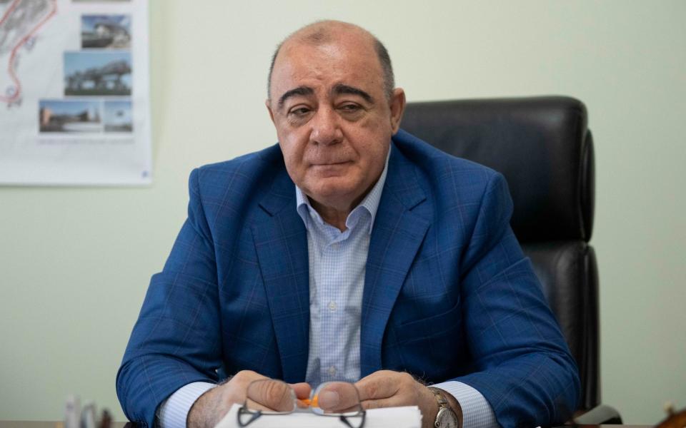 The Mayor of Gyumri, Samvel Balasanyan - JULIAN SIMMONDS 