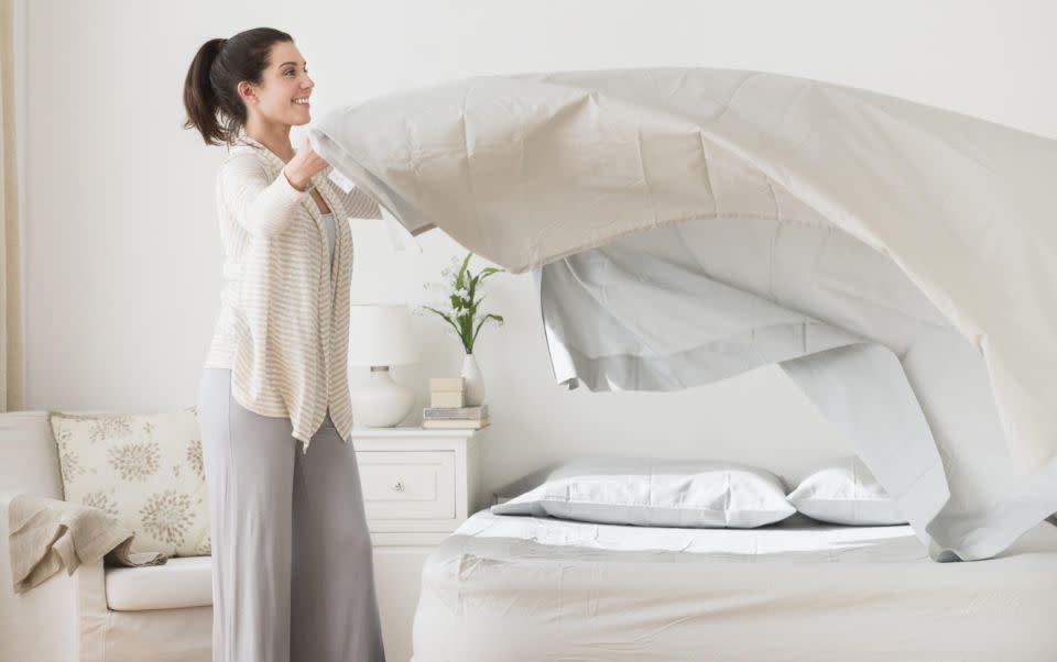 People aren't washing their sheets enough. Photo: Getty