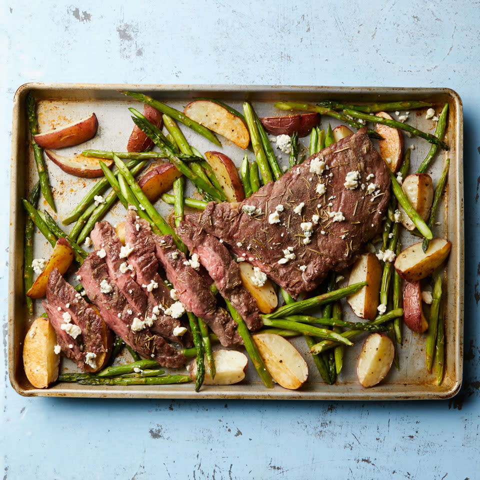 Sheet-Pan Steak & Potatoes