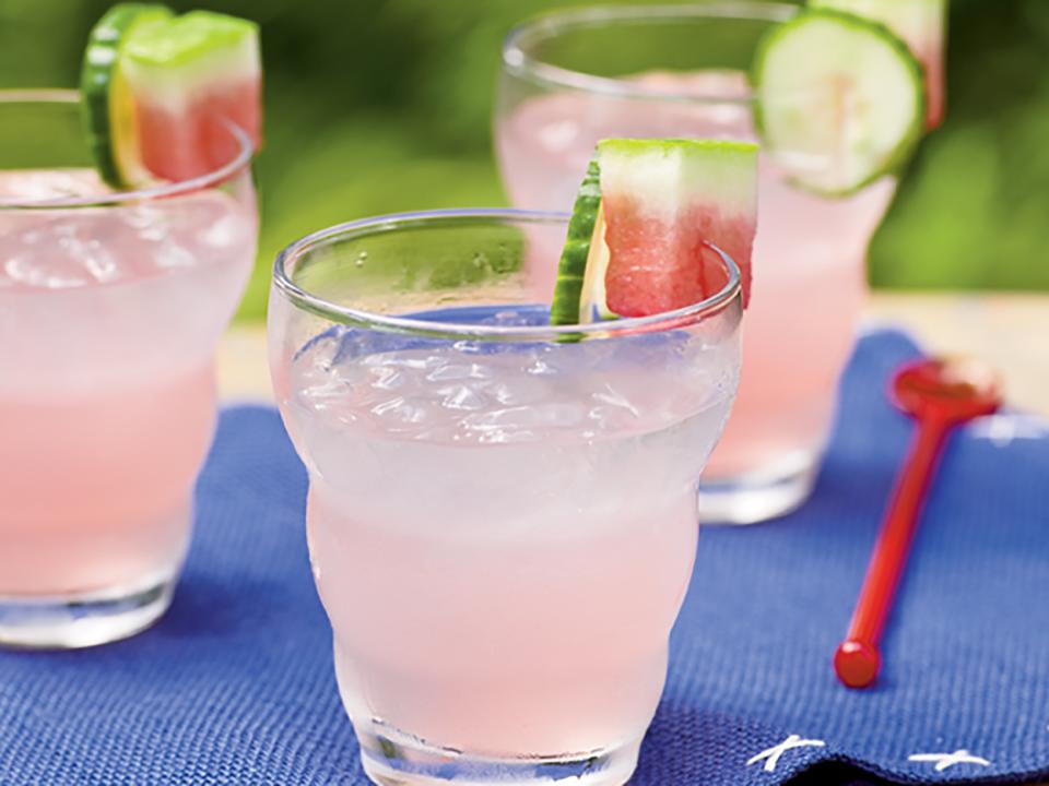 Watermelon and Cucumber Tonic