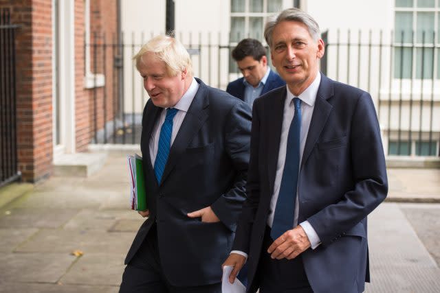 Boris Johnson and Philip Hammond