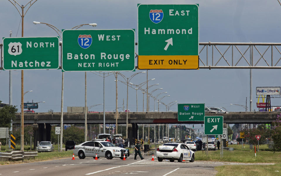 Several police officers shot in Baton Rouge