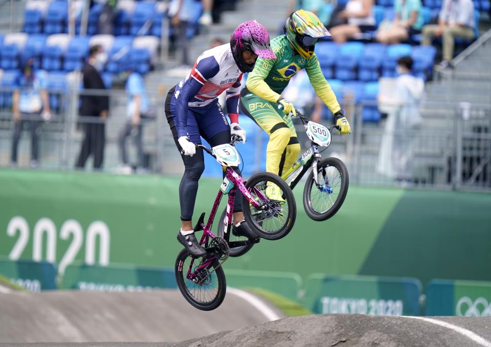 Kye Whyte won silver on his BMX (Danny Lawson/PA) (PA Wire)