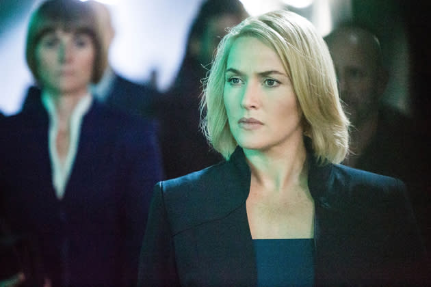 In „Die Bestimmung – Divergent“ verkörpert Kate Winslet die skrupellose Jeanine Matthews. (Bild: ddp images)