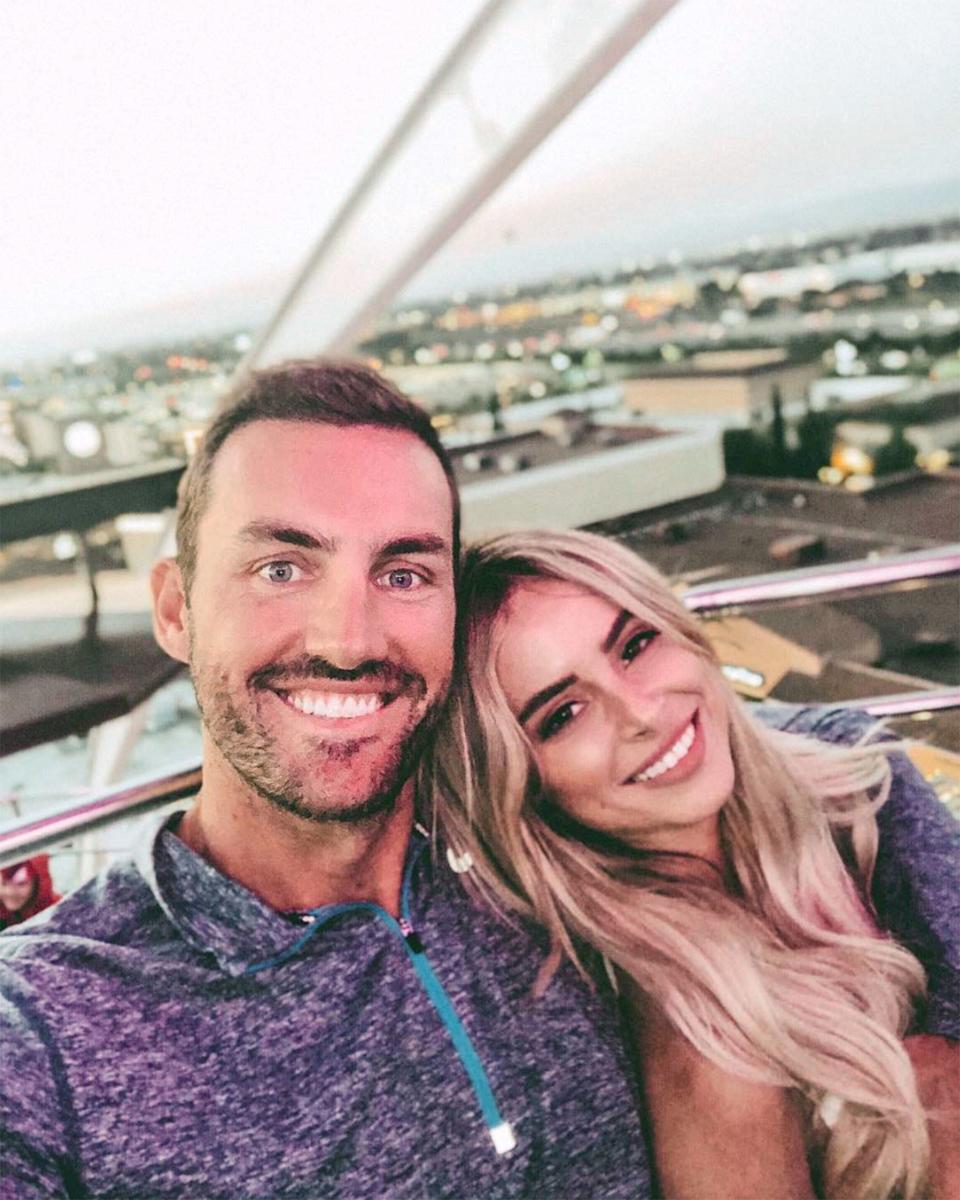 After almost a year since making their relationship Instagram official, the <em><a href="https://people.com/tv/the-bachelor-recap-ben-higgins-sends-one-woman-home-after-hometowns/" rel="nofollow noopener" target="_blank" data-ylk="slk:Bachelor;elm:context_link;itc:0;sec:content-canvas" class="link ">Bachelor</a>/<a href="https://people.com/celebrity/bachelor-paradise-josh-murray-amanda-stanton-split/" rel="nofollow noopener" target="_blank" data-ylk="slk:Bachelor in Paradise;elm:context_link;itc:0;sec:content-canvas" class="link ">Bachelor in Paradise</a></em> star and the pro beach volleyball player’s romance <a href="https://people.com/tv/bachelor-nation-amanda-stanton-and-bobby-jacobs-split/" rel="nofollow noopener" target="_blank" data-ylk="slk:came to an end;elm:context_link;itc:0;sec:content-canvas" class="link ">came to an end</a>. In a series of comments on a photo shared to his private Instagram account in early April, Jacobs confirmed his and Stanton’s breakup. “I love them too and that’s why I’ll still be apart of there lives no matter what,” Jacobs wrote on an image of himself holding one of Stanton’s daughters, noting that he will remain in the lives of her children (from a previous relationship): Kinsley and Charlie. “Talked to them both on the phone last night and we’re taking them to Disneyland for Kinsley’s Bday.”