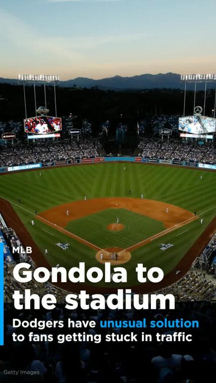 Dodgers looking into building a gondola to get fans to stadium from Union Station