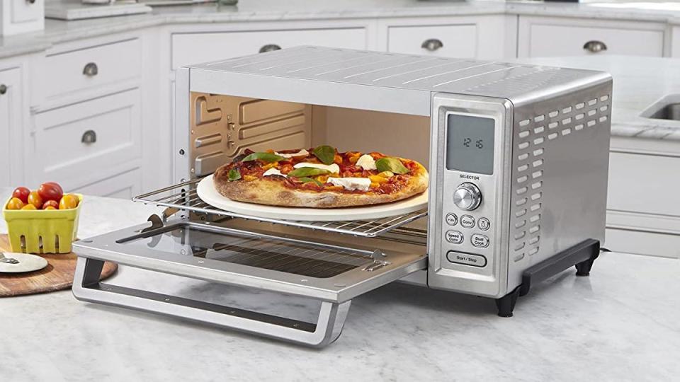 Cuisinart's Chef's Convection toaster oven impressed us with its customizable functions and handsome design.