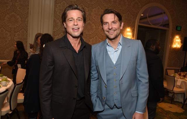 Brad Pitt Says He Got Sober Because of Bradley Cooper in NBRA