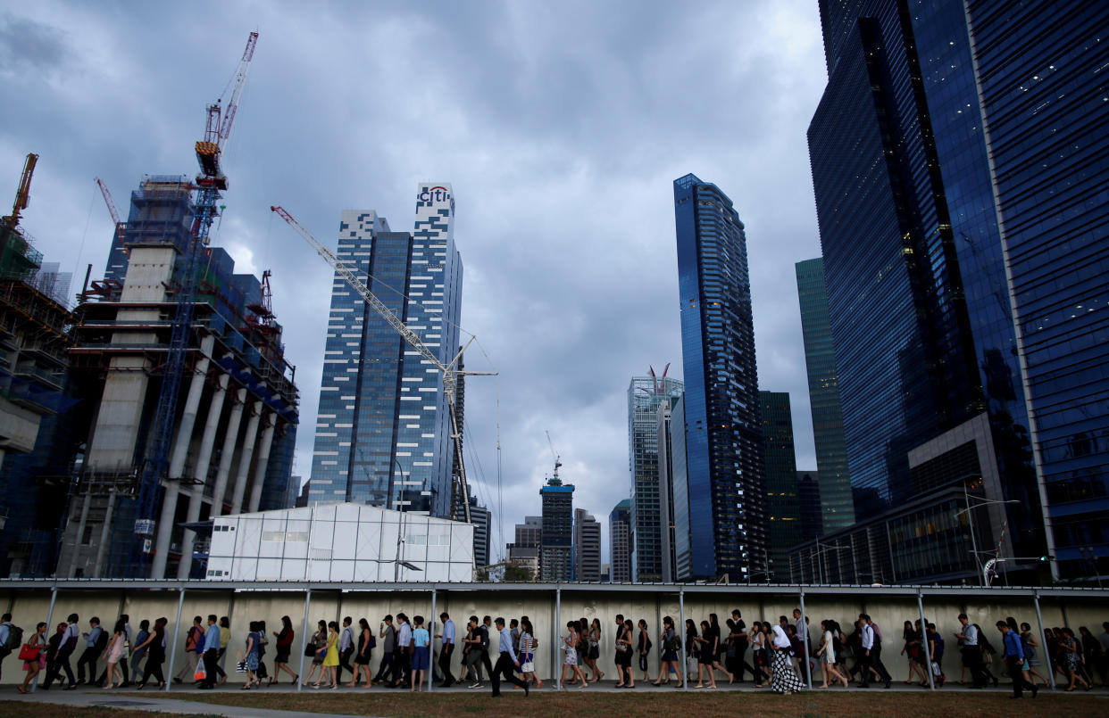 Singapore's central business district. (Reuters file photo)