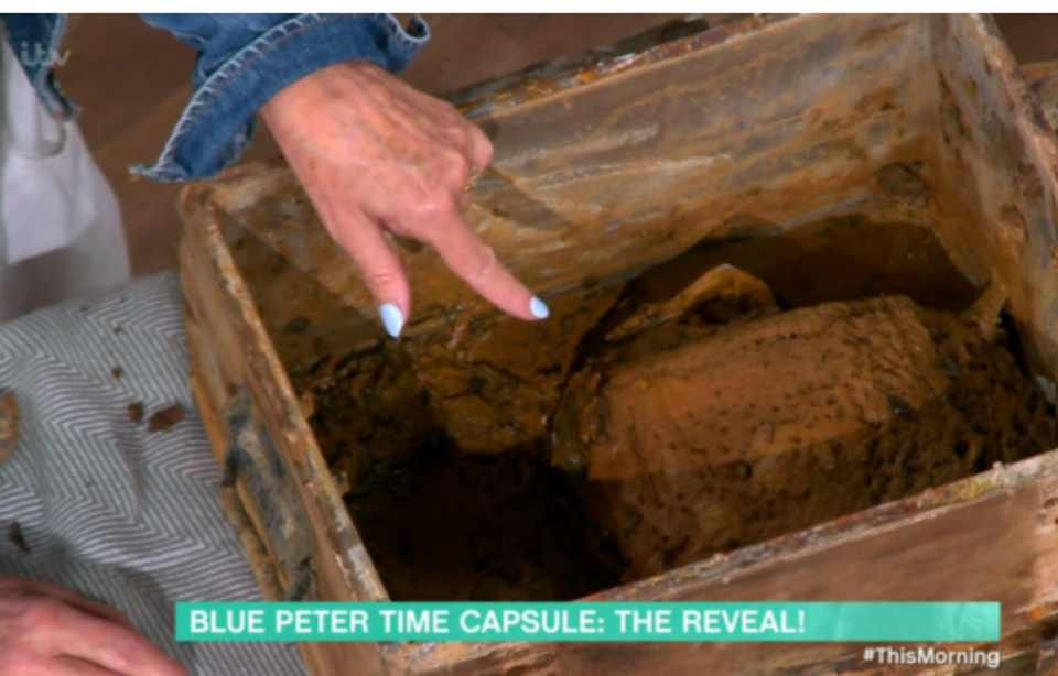 The time capsule from 1981 (ITV)