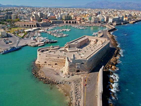 Iraklion, the capital of the Greek island of Crete (iStock/Getty)