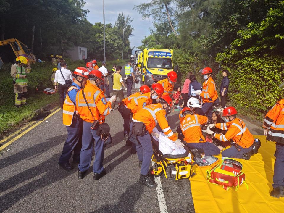 圖：香港突發事故報料區 FB