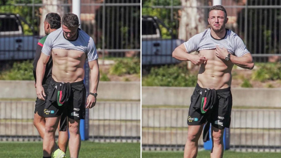 The Sam Burgess Instagram pictures that have left league fans stunned.