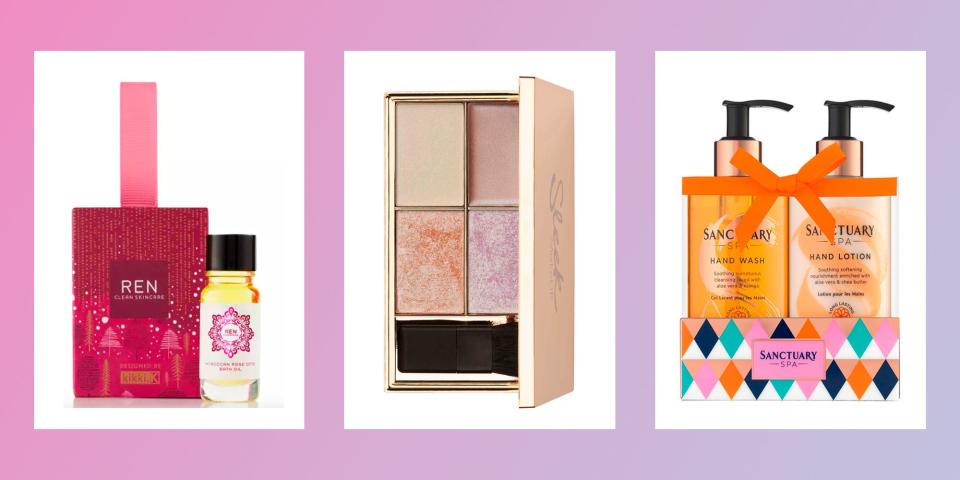 <p>Whilst our love for luxe beauty runs deep (I'm looking at you <a rel="nofollow noopener" href="https://www.cosmopolitan.com/uk/beauty-hair/makeup/g4733/christmas-makeup-gift-sets/?slide=1" target="_blank" data-ylk="slk:Charlotte Tilbury lipsticks;elm:context_link;itc:0;sec:content-canvas" class="link ">Charlotte Tilbury lipsticks</a>), sometimes you've got to opt for the purse-friendly option... Enter, 24 of the very best Christmas beauty gifts - <em>all </em>of which are £10 or under. Happy shopping...</p>