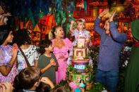 <p>Eliana comemorou os cinco anos da filha com festa de luxo em SP (Foto: Manuela Scarpa/Brazil News)</p> 